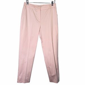 Marks & Spencer Tailored Cropped Cotton Dress Pants in Rose Pink, US 6 NWOT
